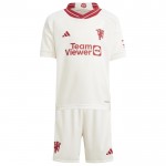 Günstige Fußballtrikots Manchester United Hojlund 11 Kinder 3rd trikot 2023-24 Kurzarm